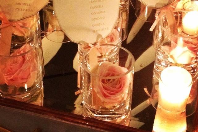 Allestimento romantico