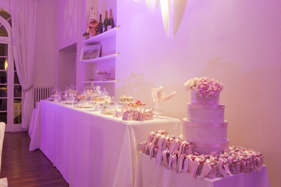 La confettata con bomboniere