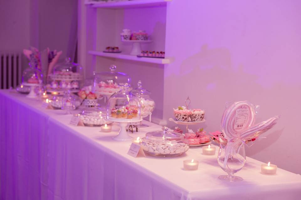 Cupcake e candy buffet