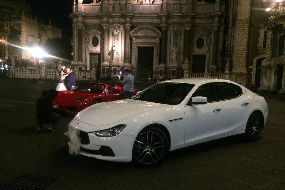 Maserati ghibli bianco