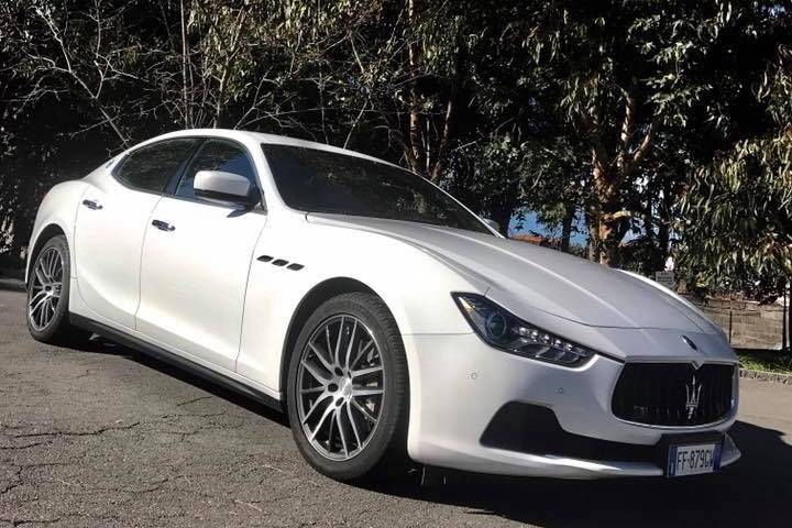 Maserati ghibli bianco