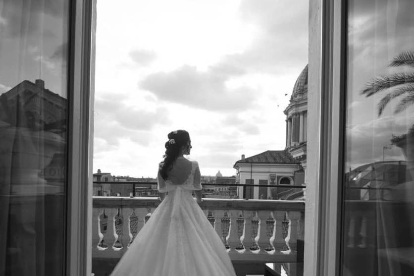 Sposa terrazza Suite GHPlaza