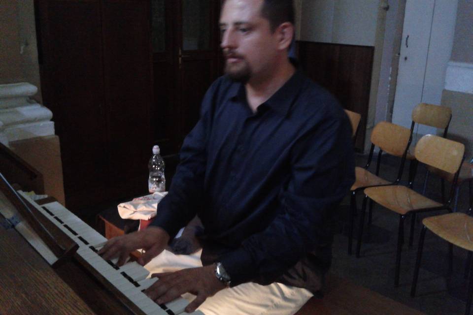 Wedding organist