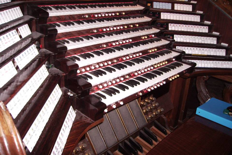 Wedding organist