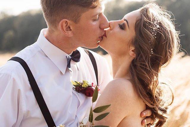 Bacio degli sposi