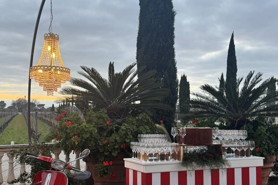 Angolo drink su vespa