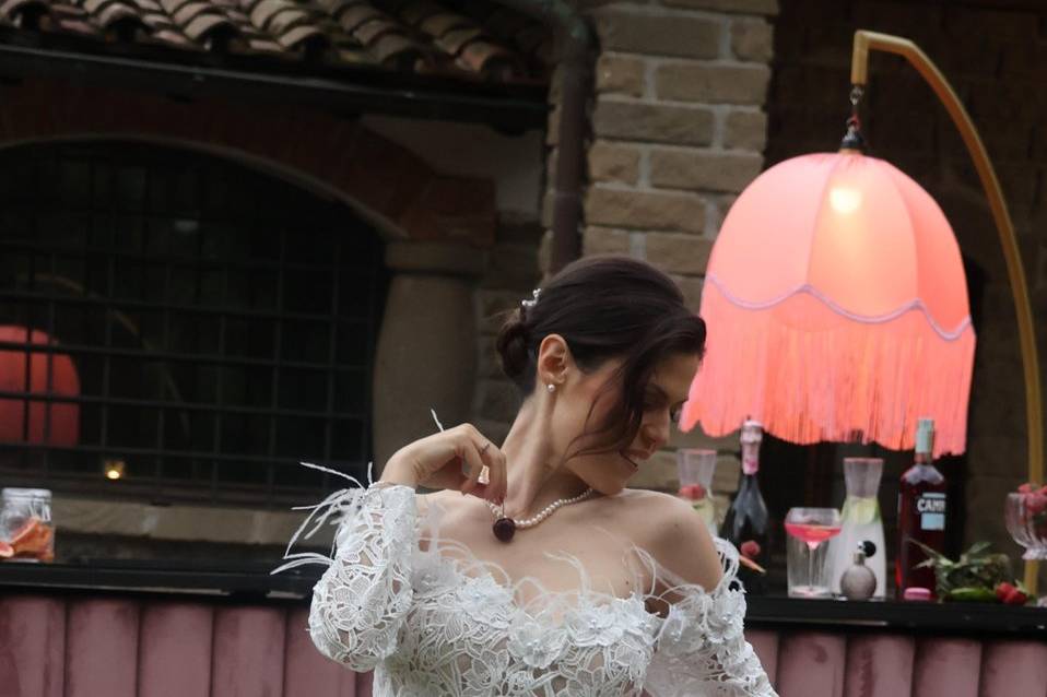 Sposa e vespa