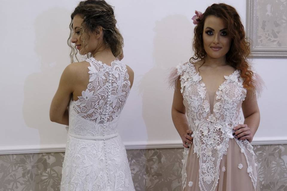 Foto sposa in atelier2023