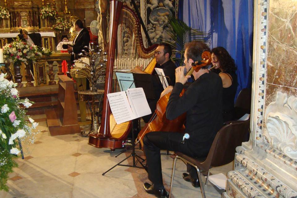 Trio flauto,violoncello e arpa