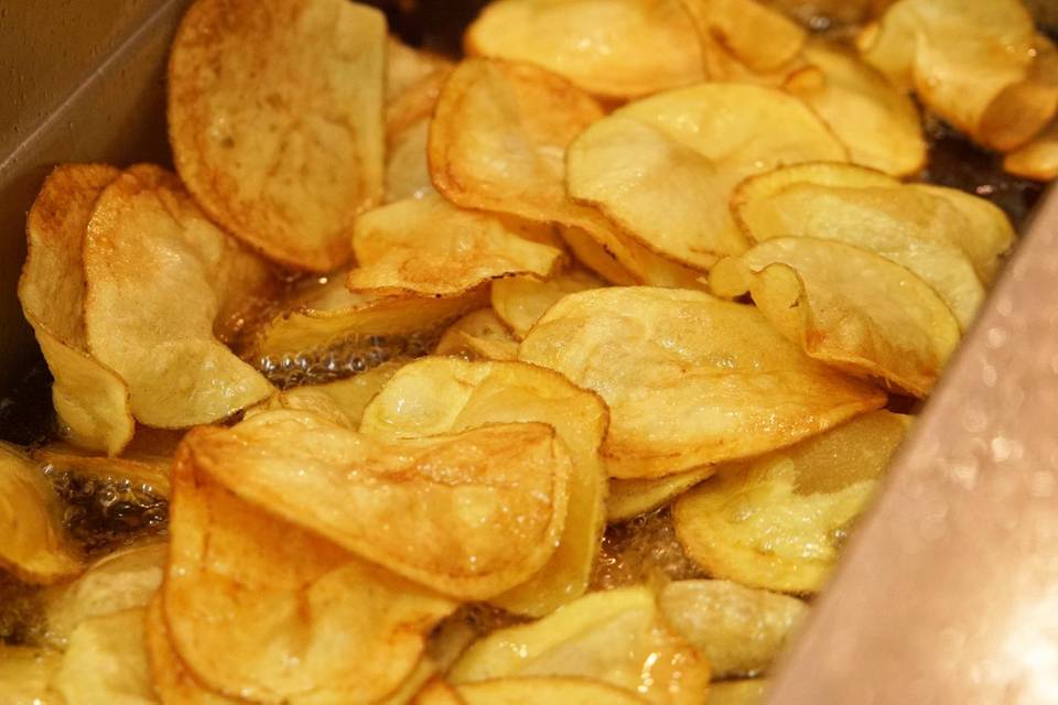 Chips di patate fresche