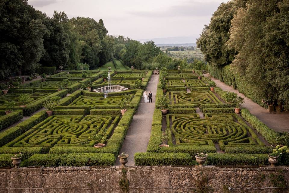 Giardino all'italiana, ruspoli