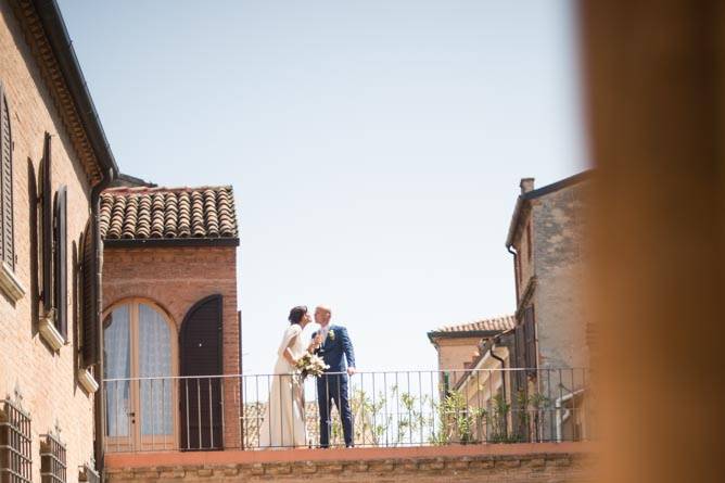 Terrazza giardino ingresso