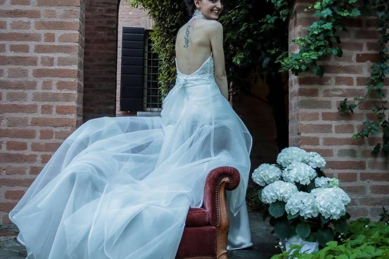 Prospettiva giardino interno