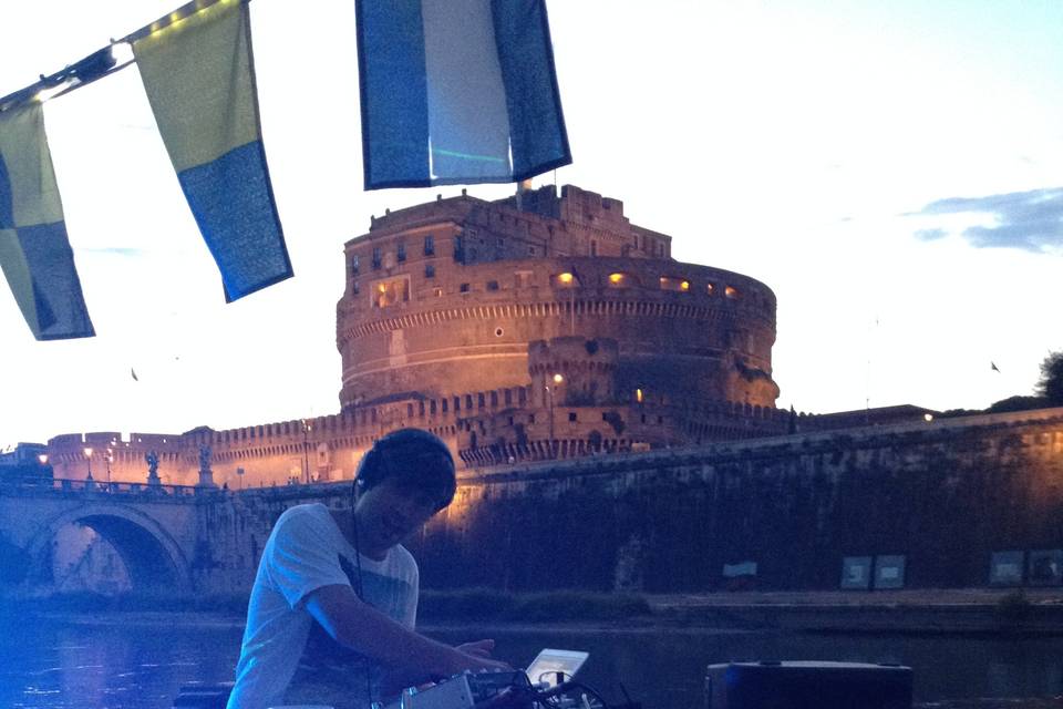 DJ set castel sant'angelo