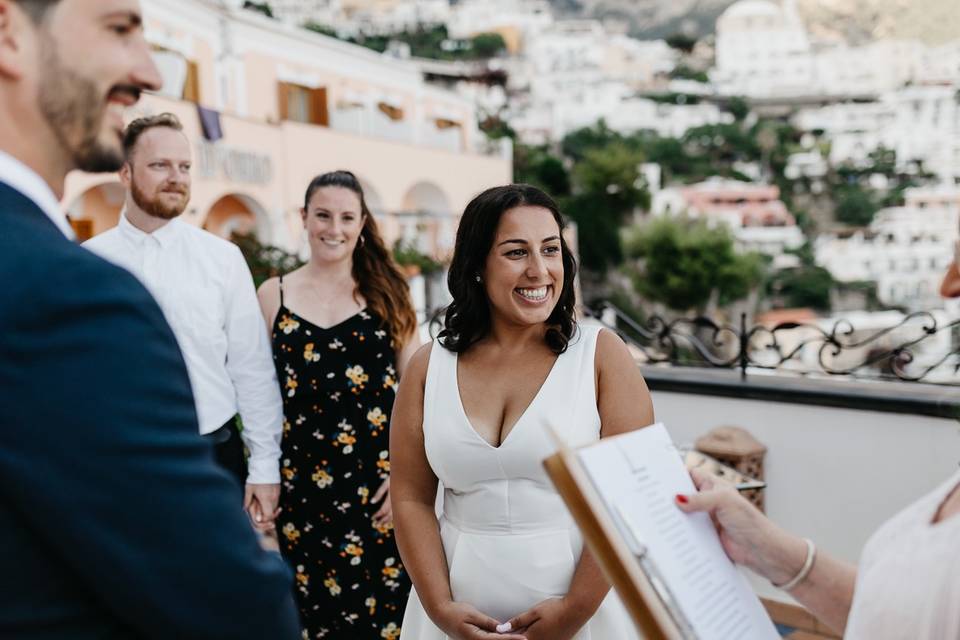 Wedding in Positano