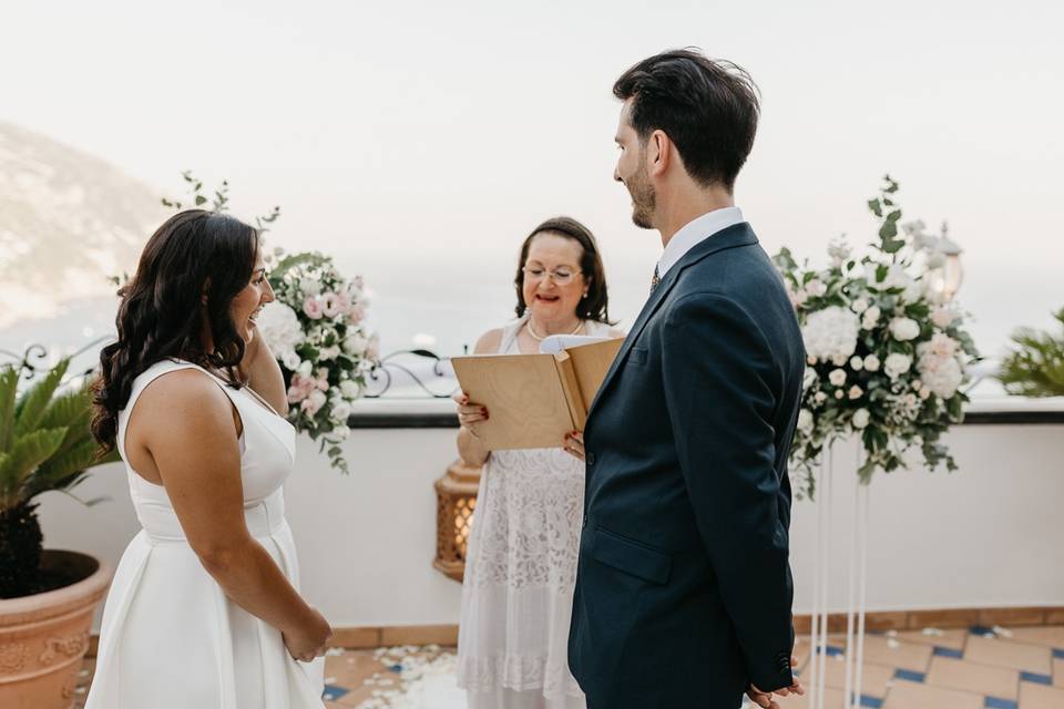 Wedding in Positano