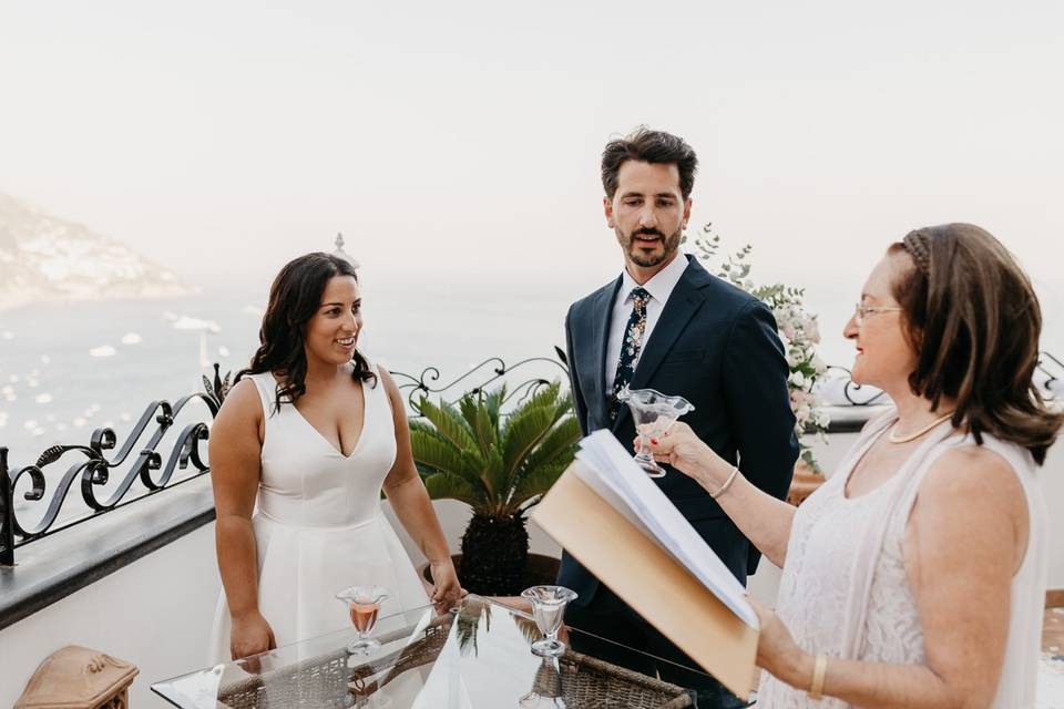 Wedding in Positano