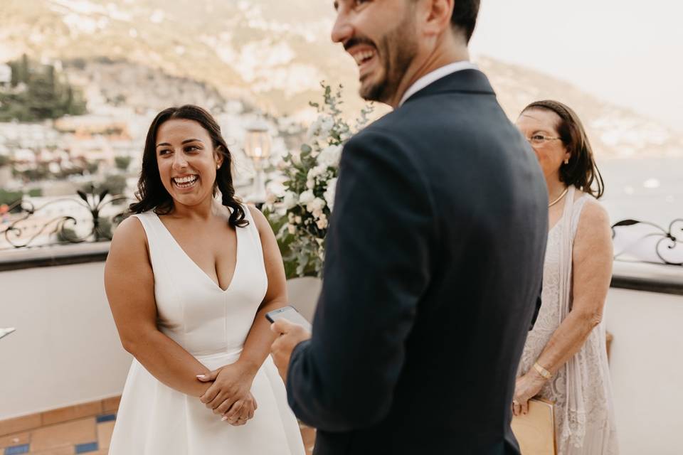 Wedding in Positano