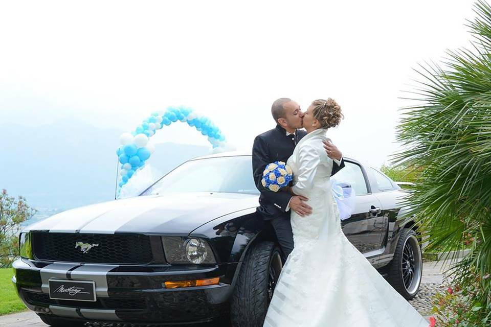 Noleggio mustang matrimonio