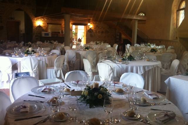 Mise en place sala interna