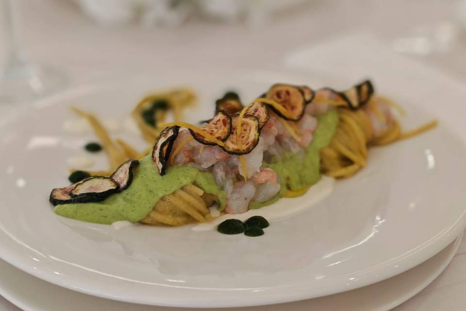 Spaghettone alla Nerano