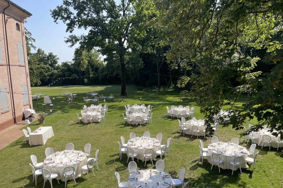 Cena nel parco