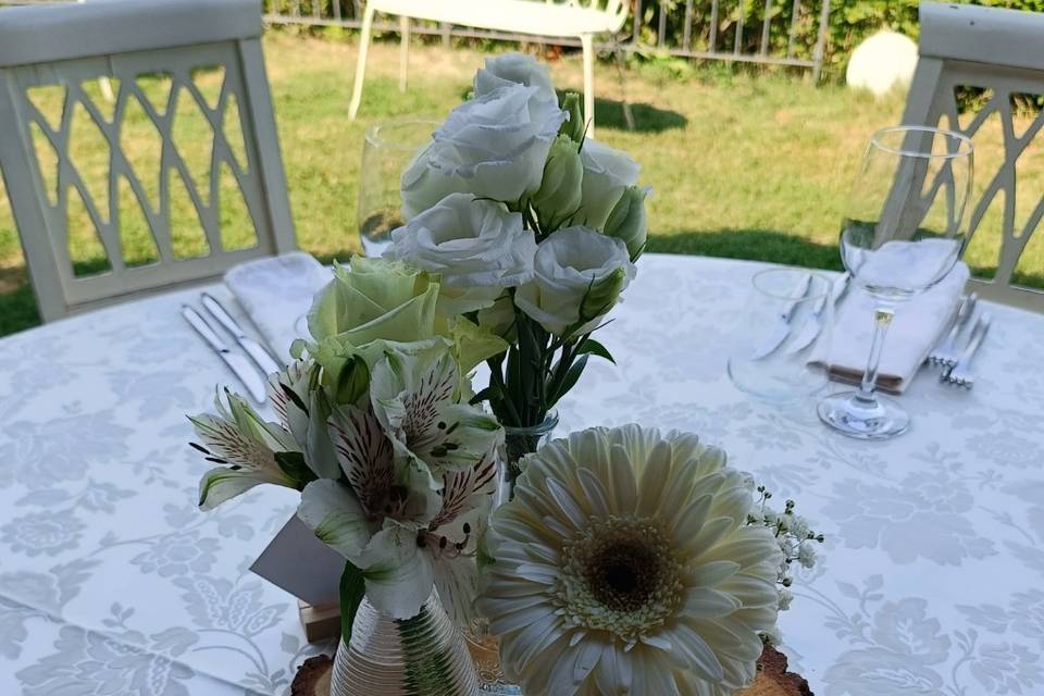 Centro tavola country shic