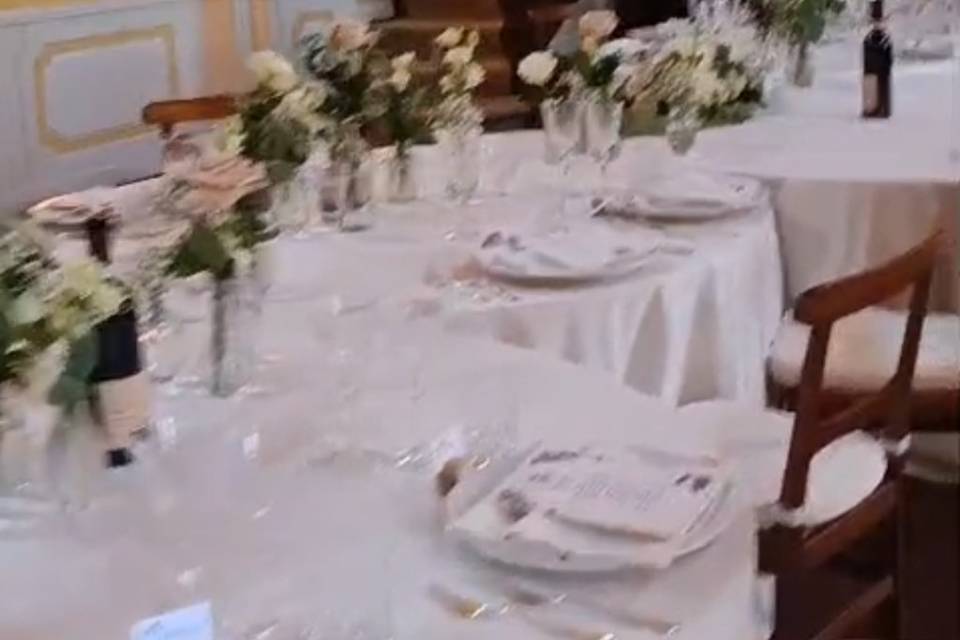 Tavolo imperiale onda