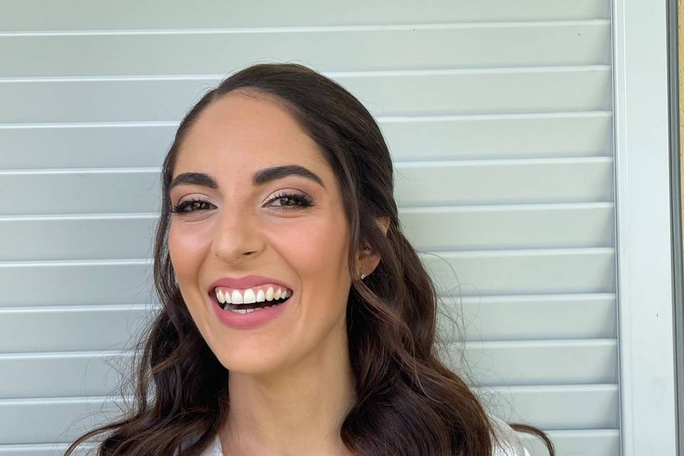 Full Glam make up bride