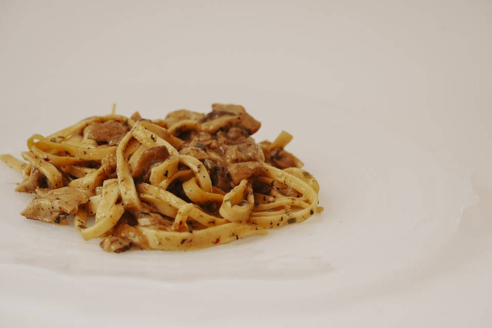 Fettuccine al capriolo