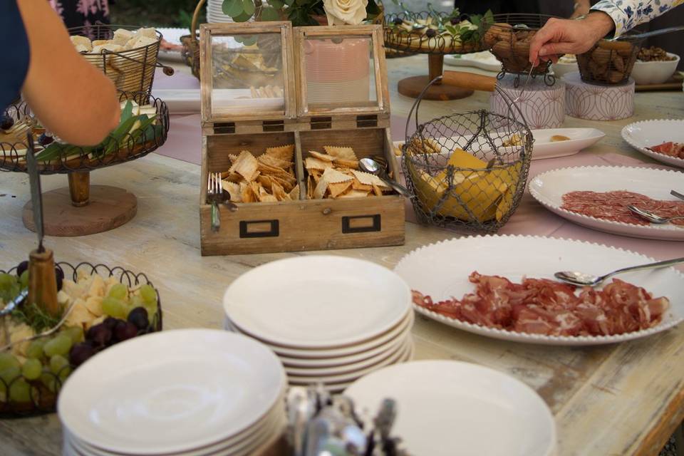 Buffet di aperitivo