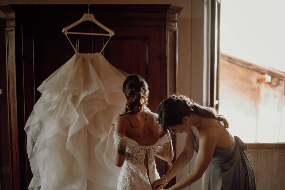 La preparazione della sposa