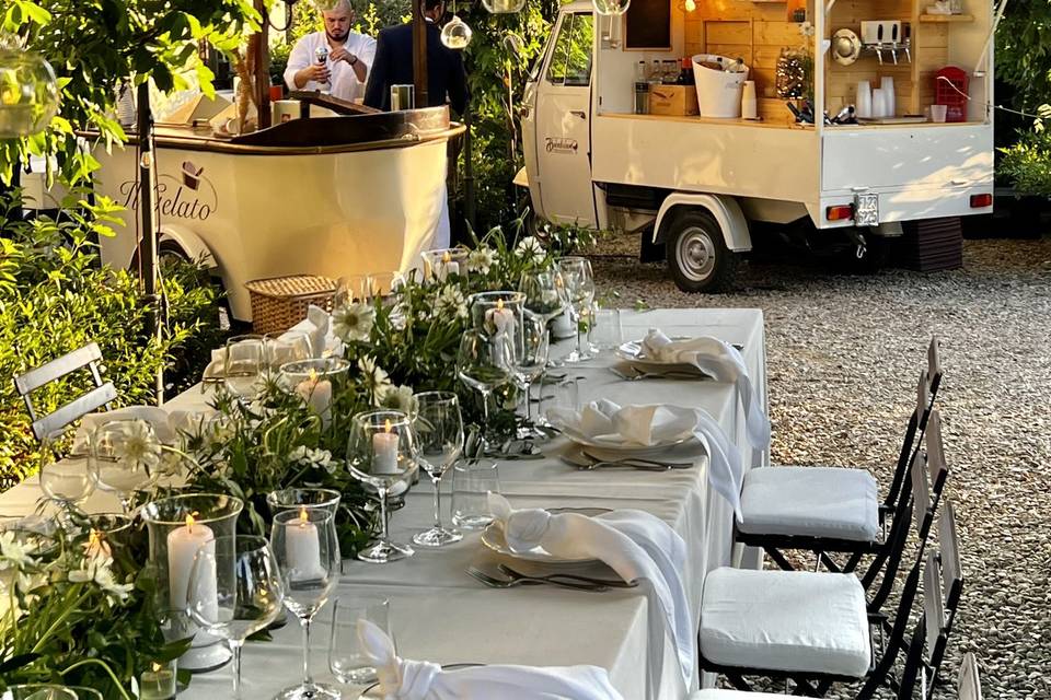 Ape Piaggio bar