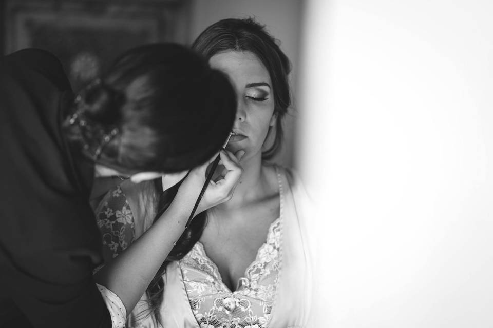 Preparazione sposa