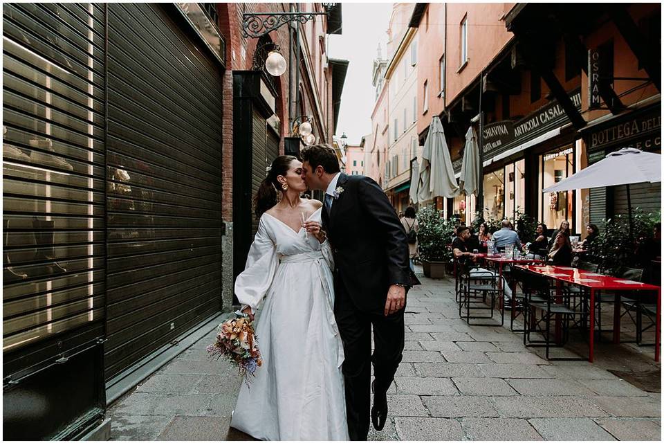 Matrimonio in centro a Bologna