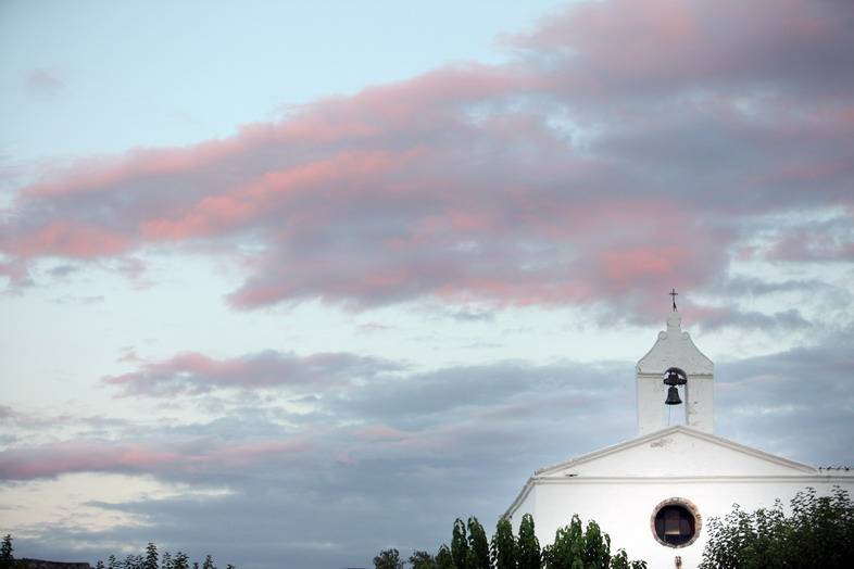 Church in a farm