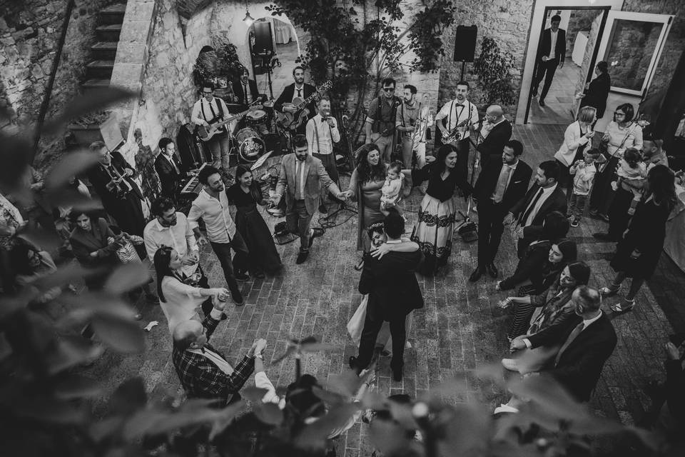 The Club Swing Band wedding