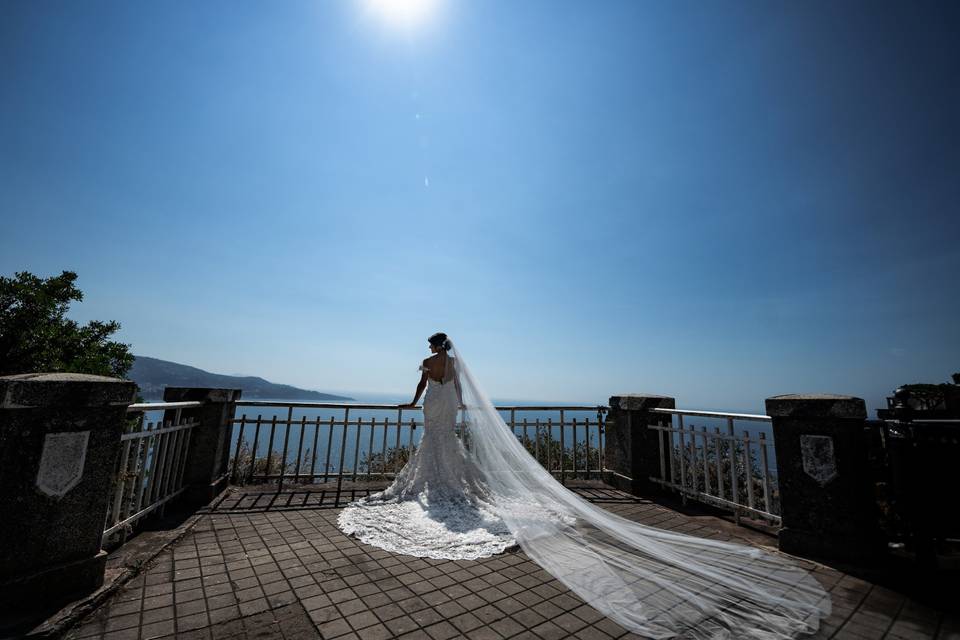 Sposa in Terrazza