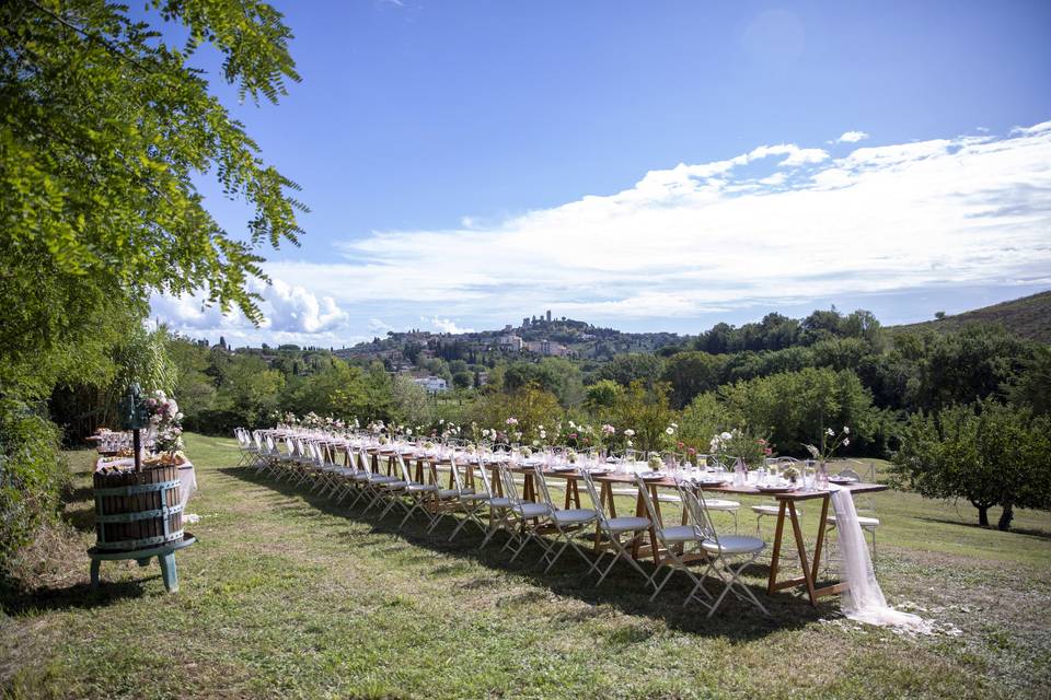 Veduta San Gimignano