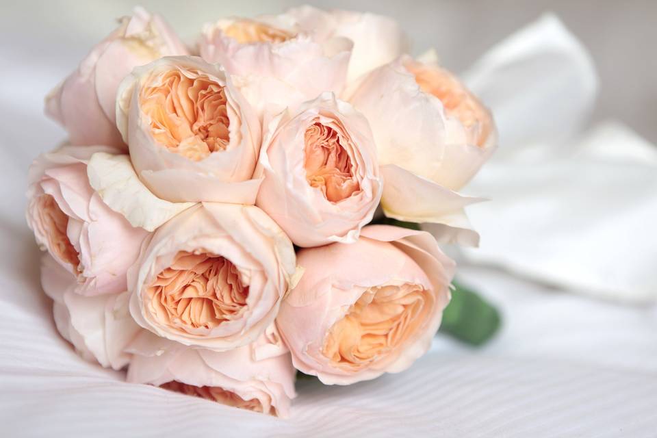 Bouquet rose inglesi