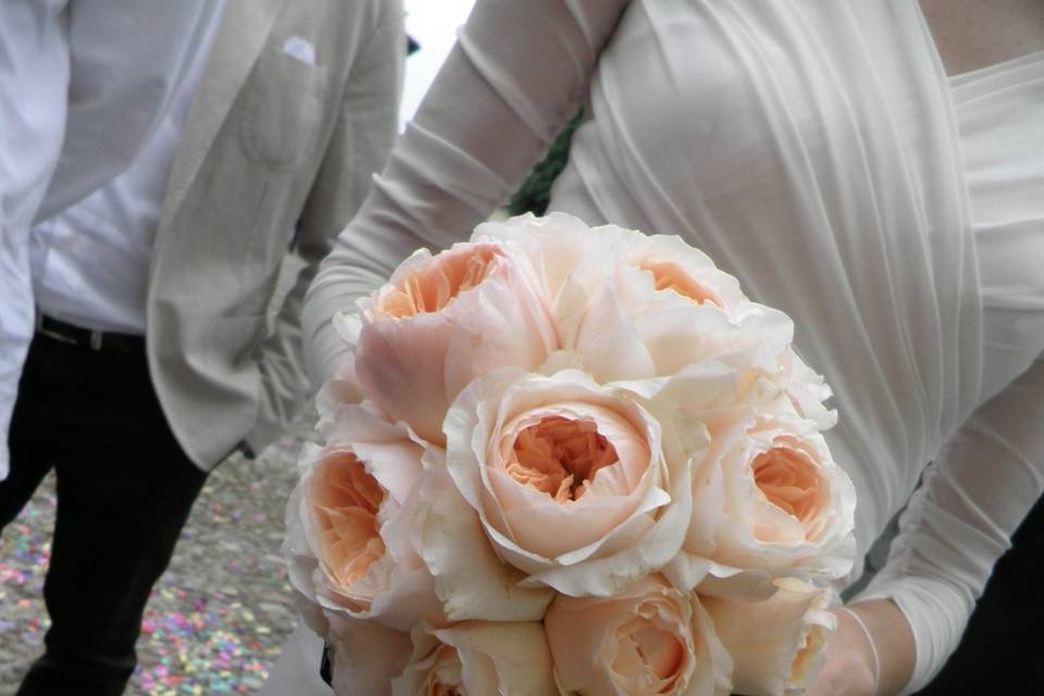 Bouquet rose inglesi