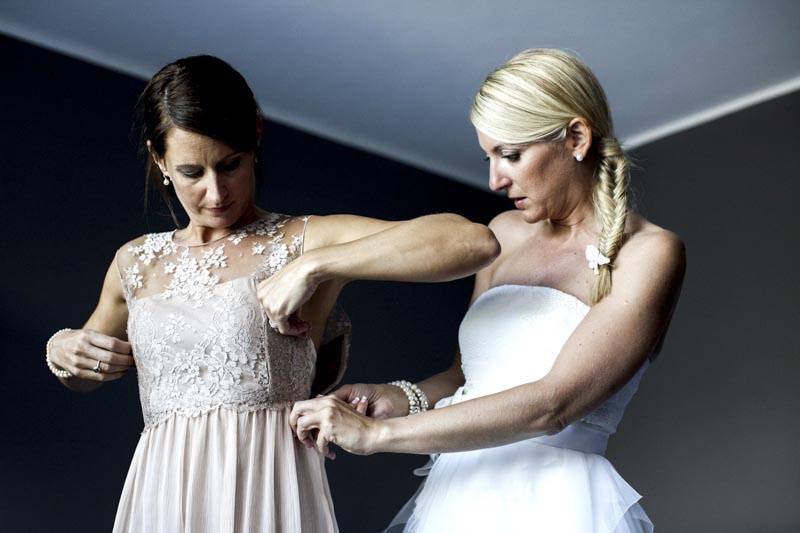 Preparazione sposa