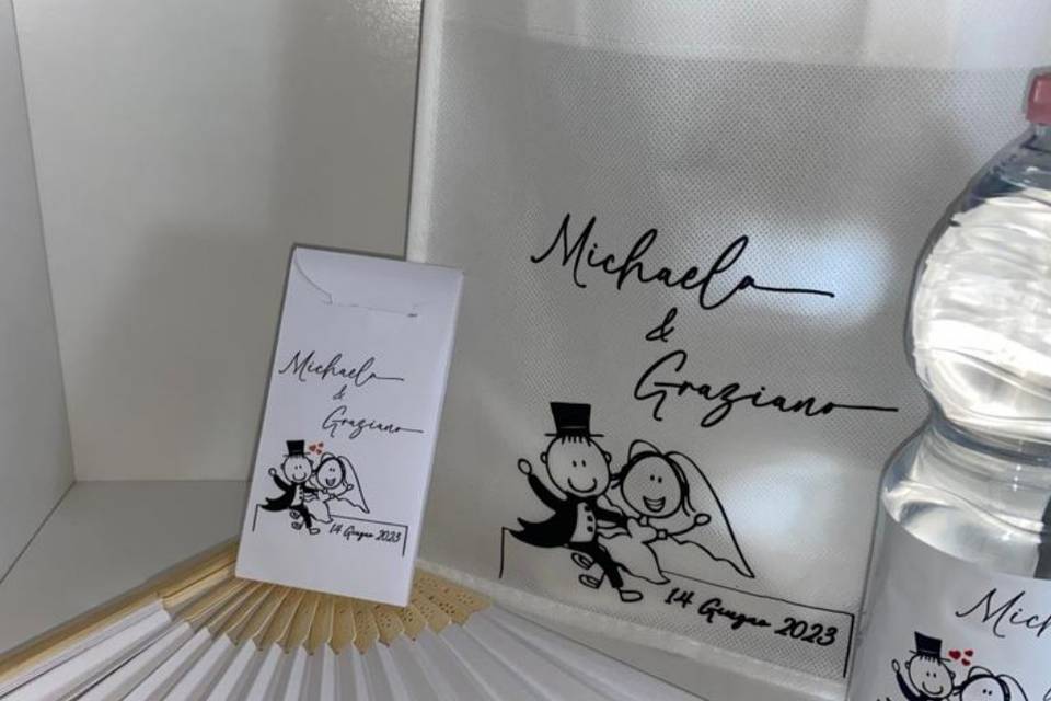 Wedding bag personalizzata