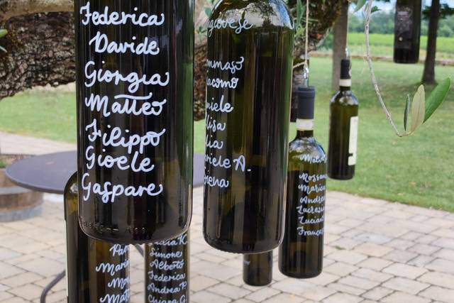 Tableau su bottiglie