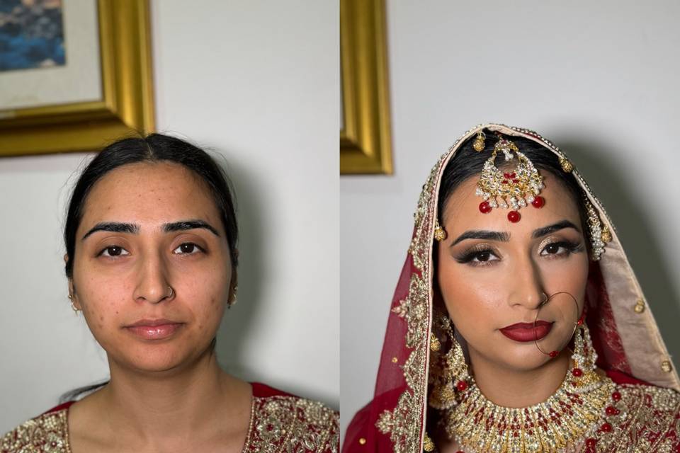 Make up bride Indian