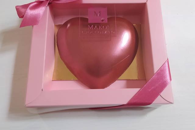 Cuore rosa gold