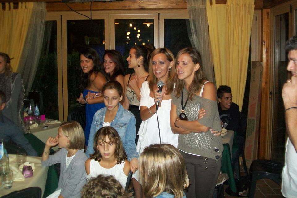 Ancora karaoke!