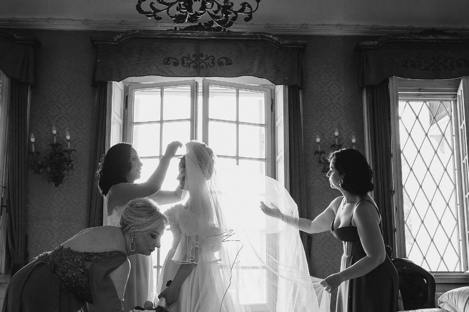 Preparazione sposa