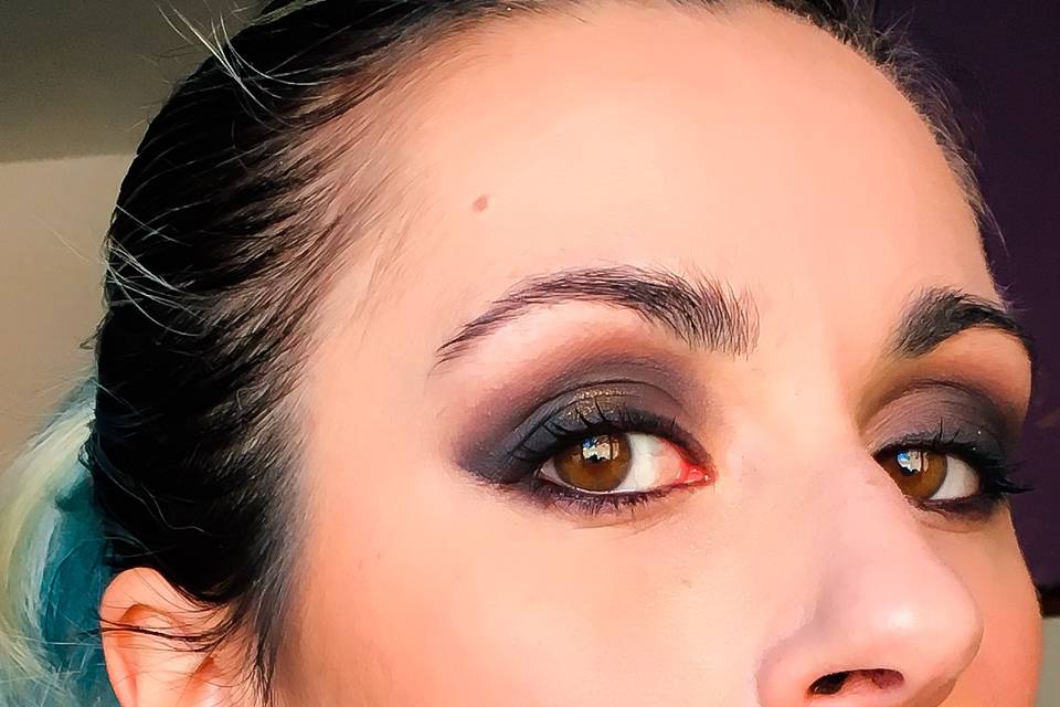 Smokey eyes dai toni marroni
