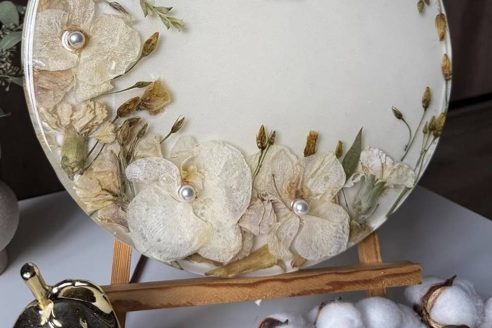 Bouquet della sposa in resina